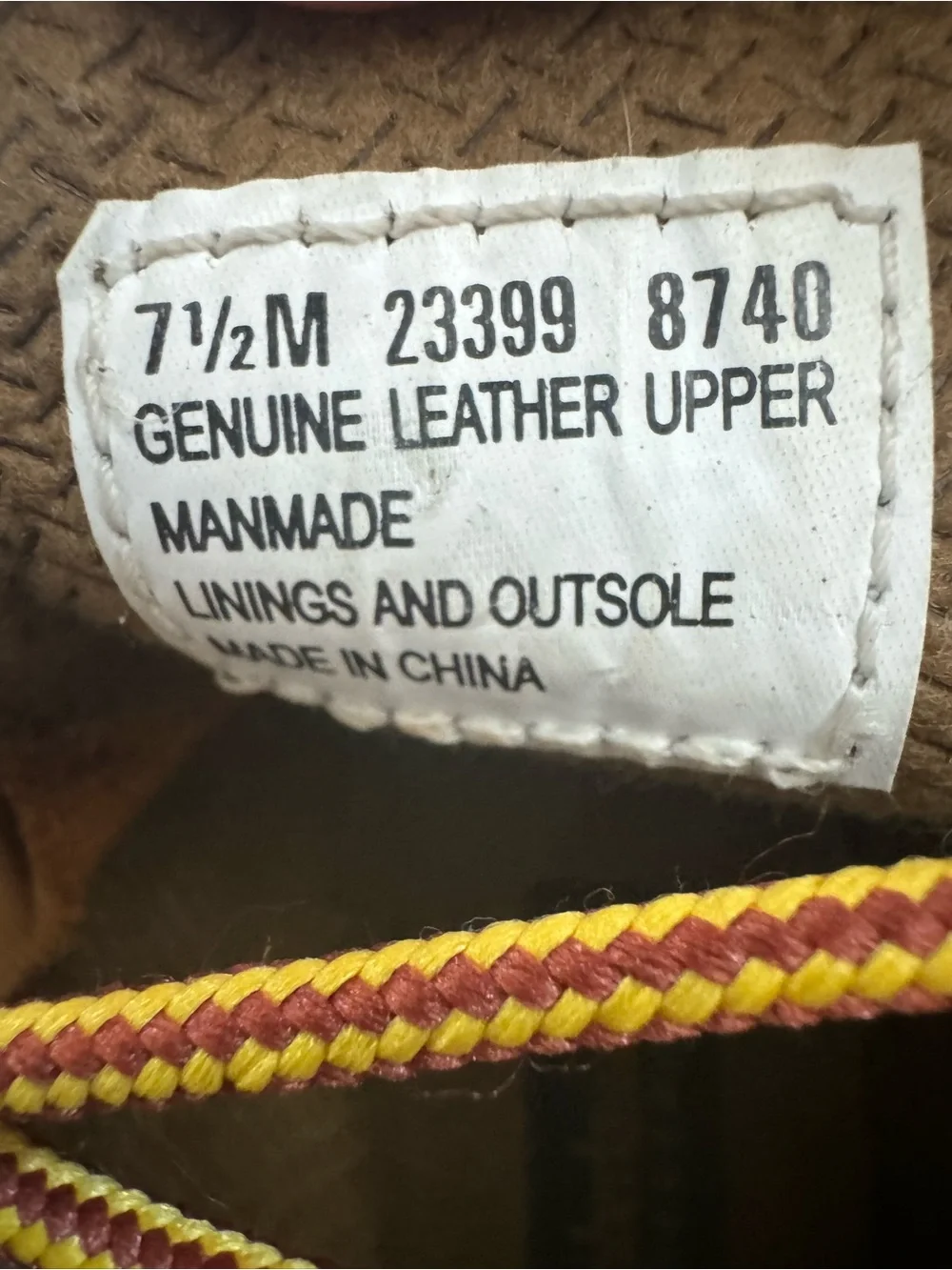Timberland Wheat Nubuck Men’s Lace-Up Work Boots